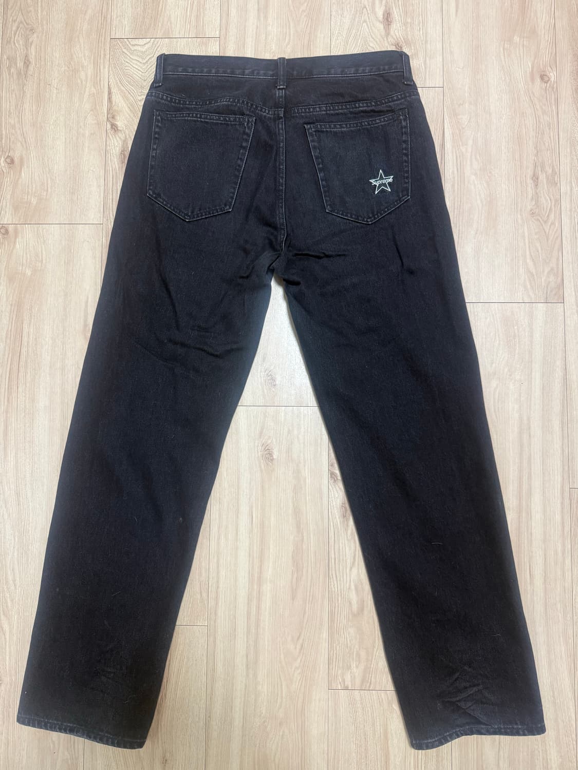 [30] 24fw 슈프림 레귤러 진 블랙 상품이미지2