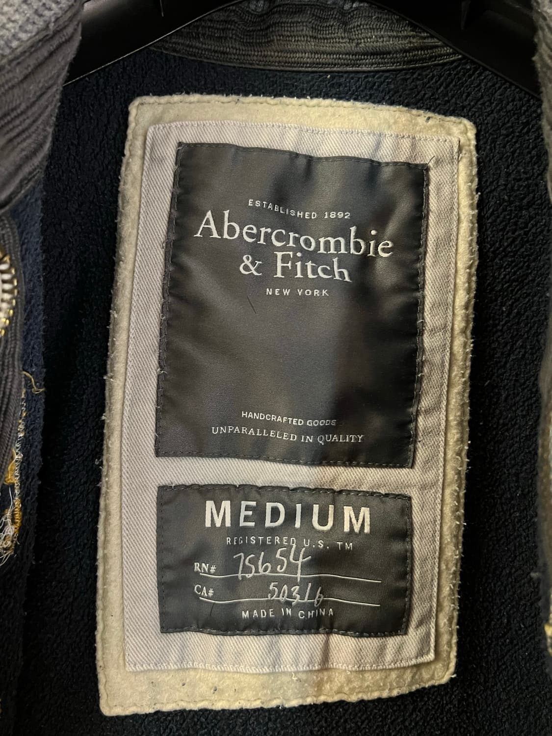 아베크롬비 후드집업 M 상품이미지2