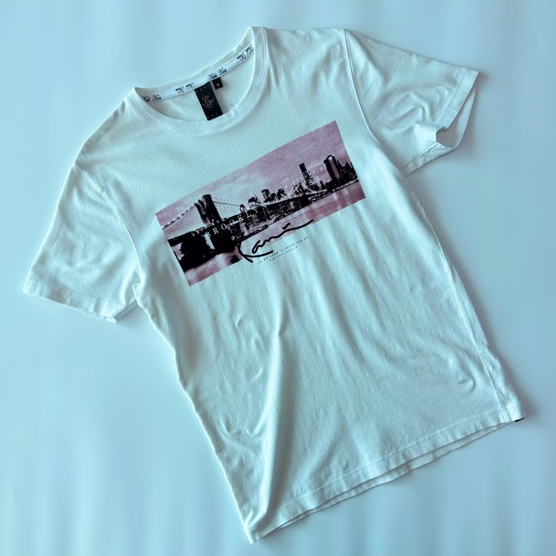 칼카니 브루클린 브릿지 그래픽 티셔츠 상품이미지1