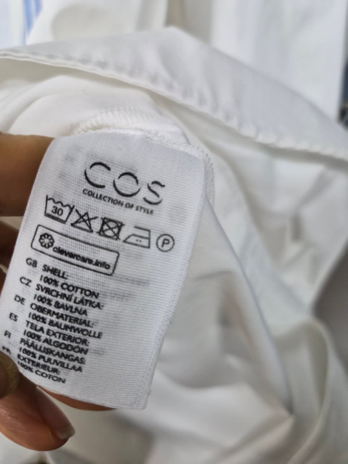 코스 모던 셔츠 원피스 상품이미지7