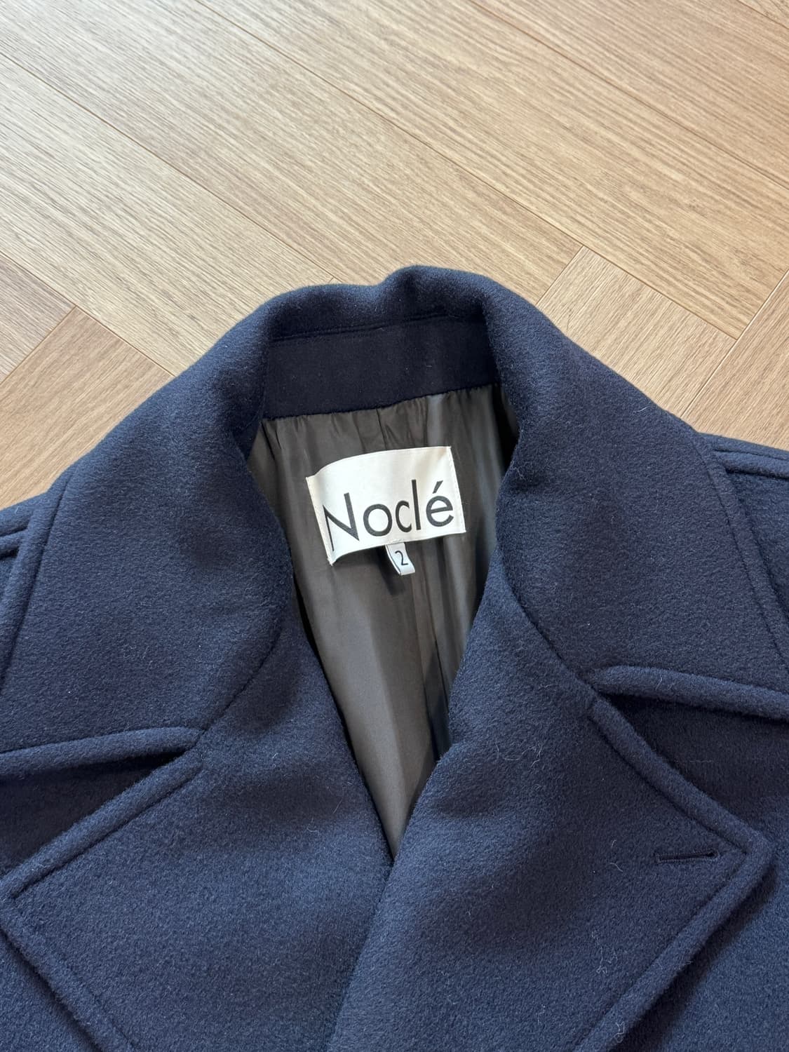 노클 헤이즈 Hayes 피코트 - 네이비 2사이즈 상품이미지2