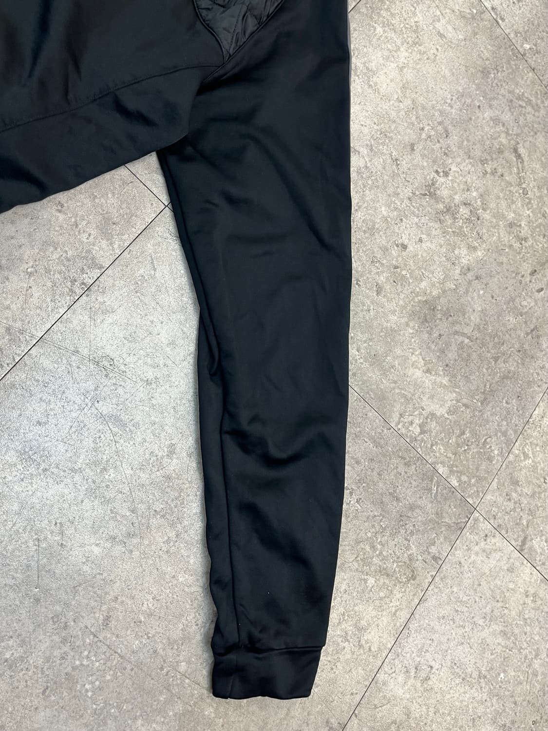 아디다스 퀄팅 기모 져지 블랙 105 #csz2194 상품이미지6