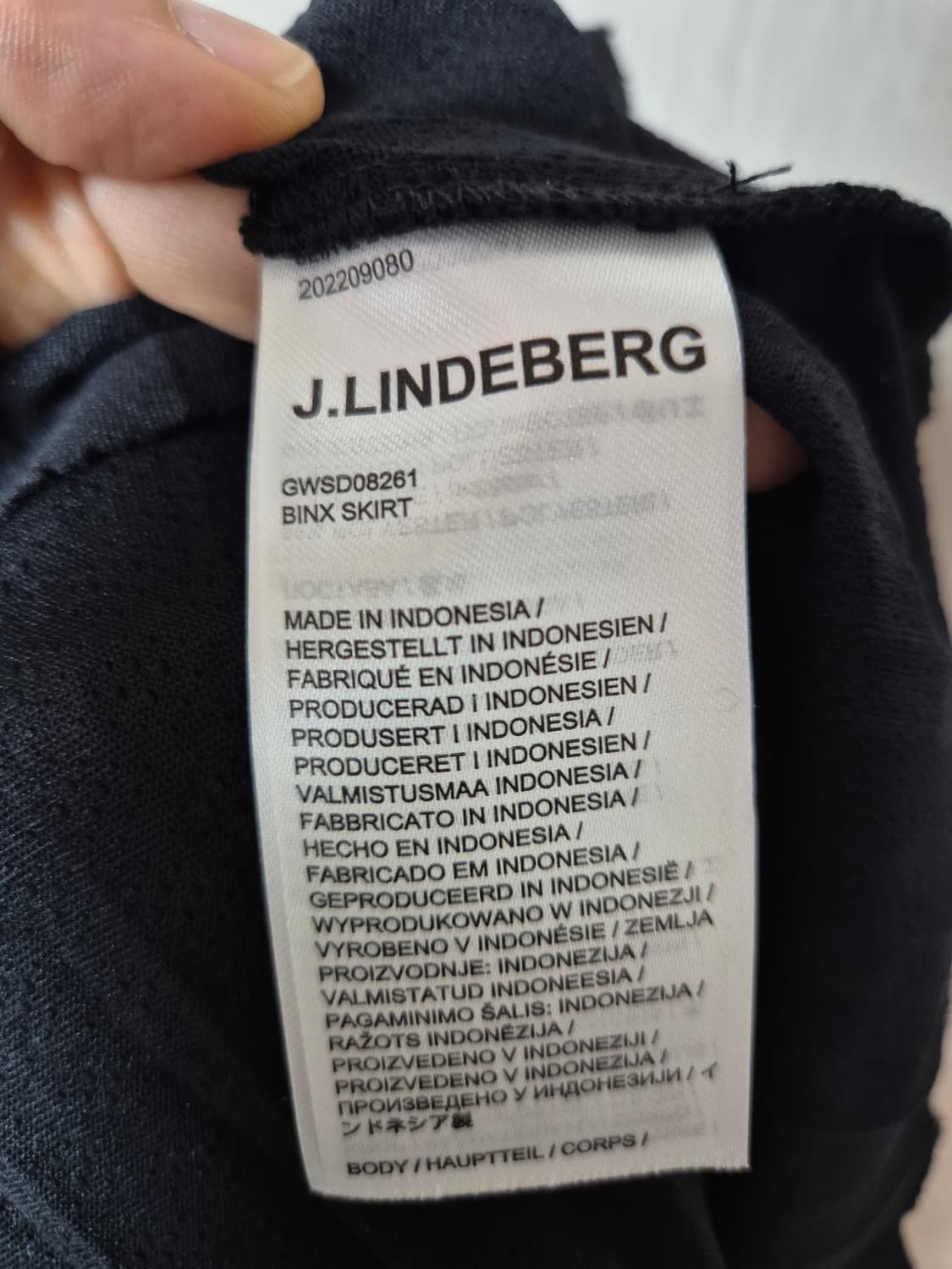 (22년) 제이린드버그 스커트 골프웨어 미니스커트 S 상품이미지6