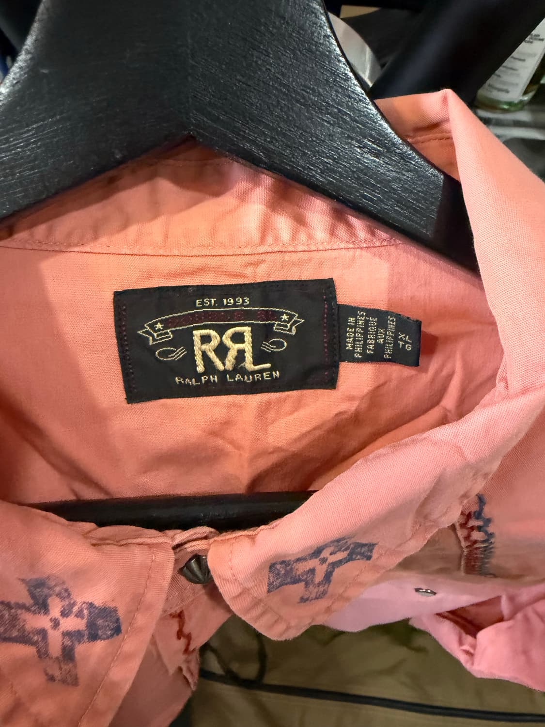 Rrl 웨스턴 셔츠 xl 상품이미지3