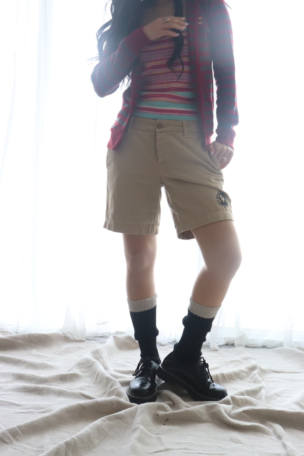 [Hysteric Glamour] Border Hoodie (새상품) 상품이미지4