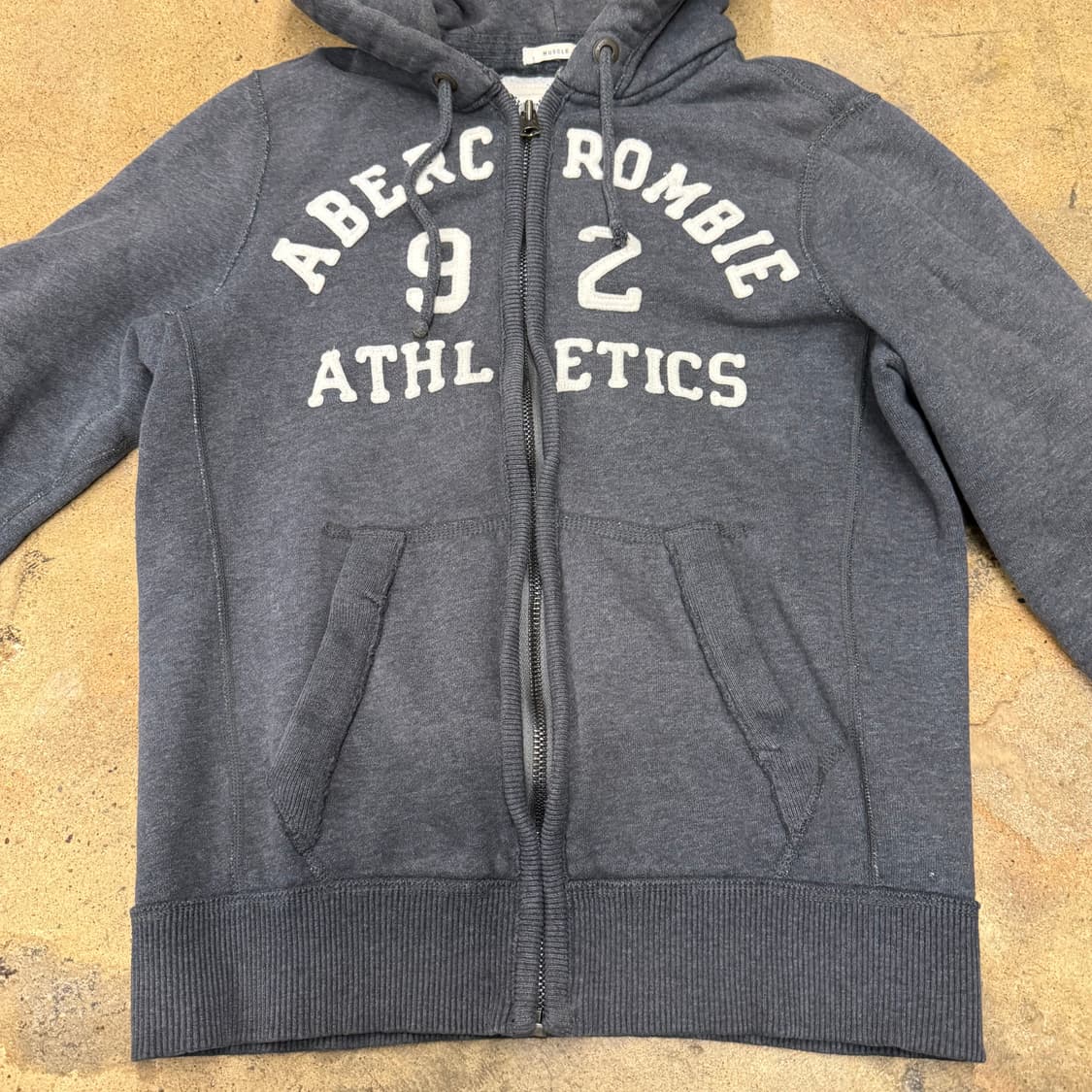 아베크롬비 그레이 후드집업 상품이미지3