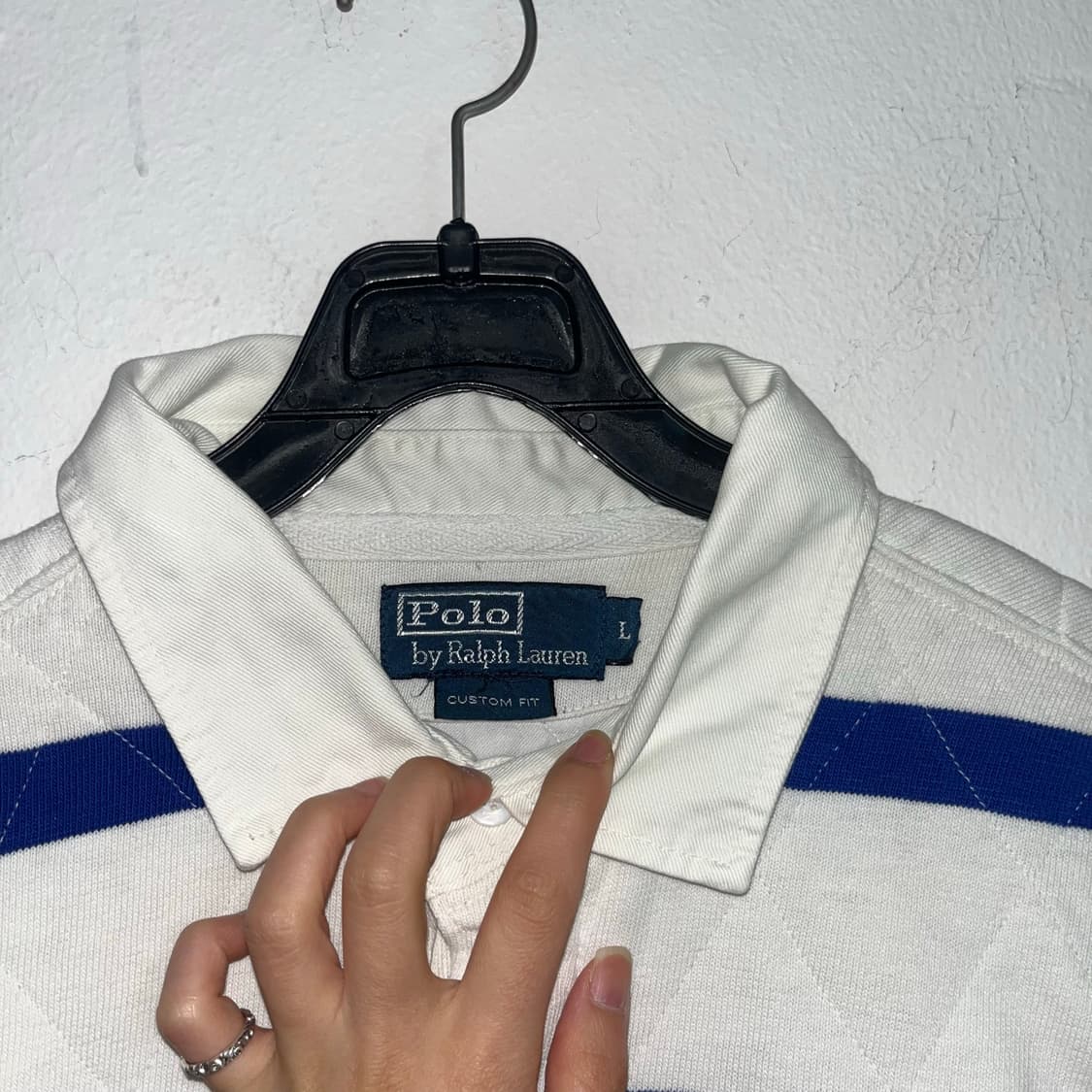 Polo Ralph Lauren Blue Stripe Rugby tee 상품이미지6
