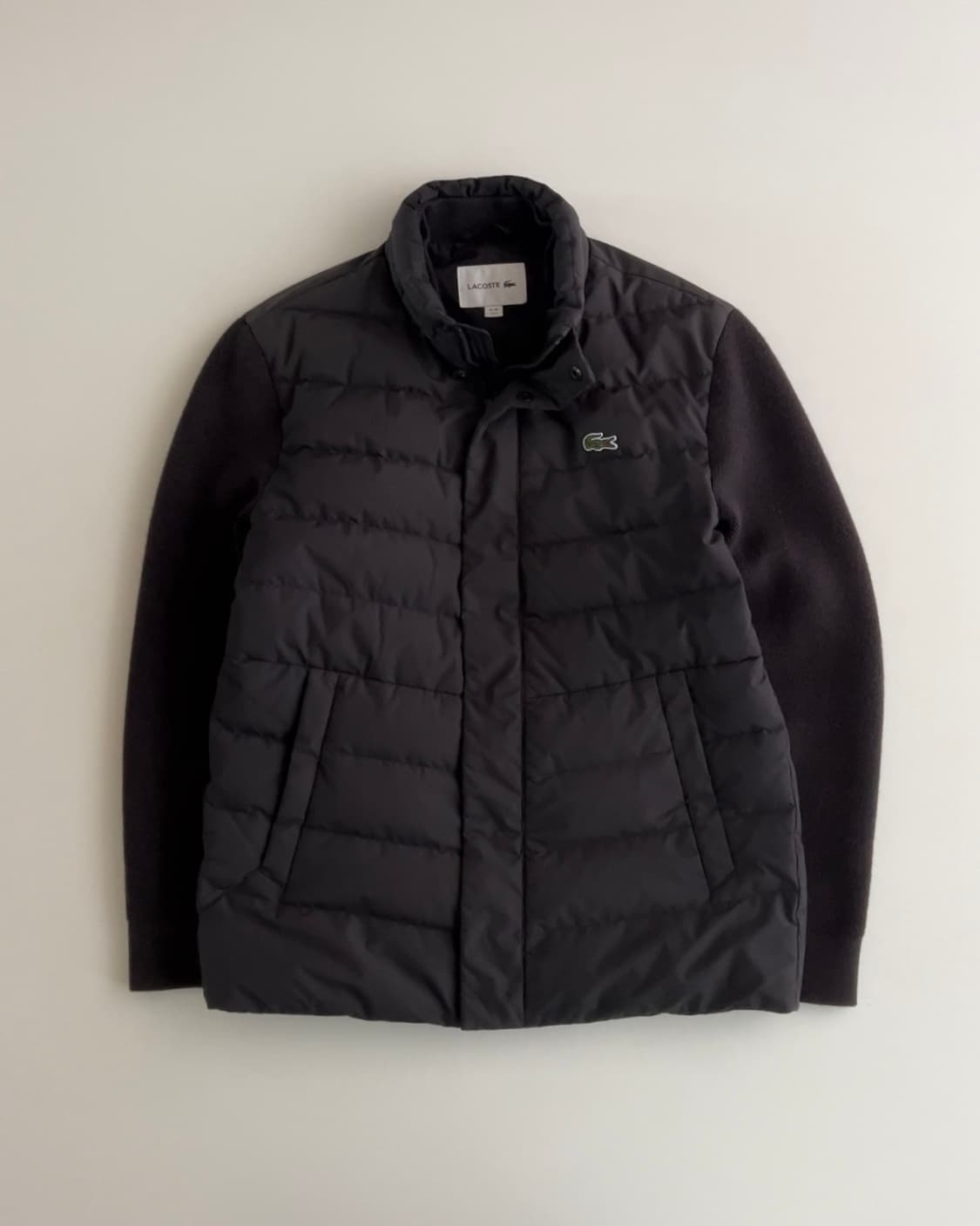 라코스테 니트 패딩 자켓 S 상품이미지1