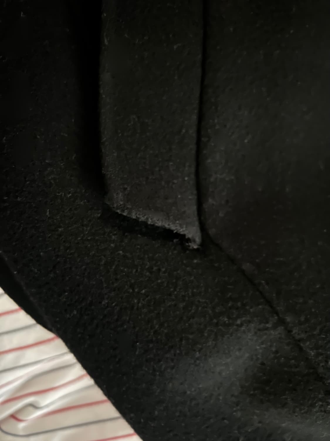 노이어 포 우먼 핸드메이드 캐시미어 레이어드 트렌치 코트 블랙 48 상품이미지9