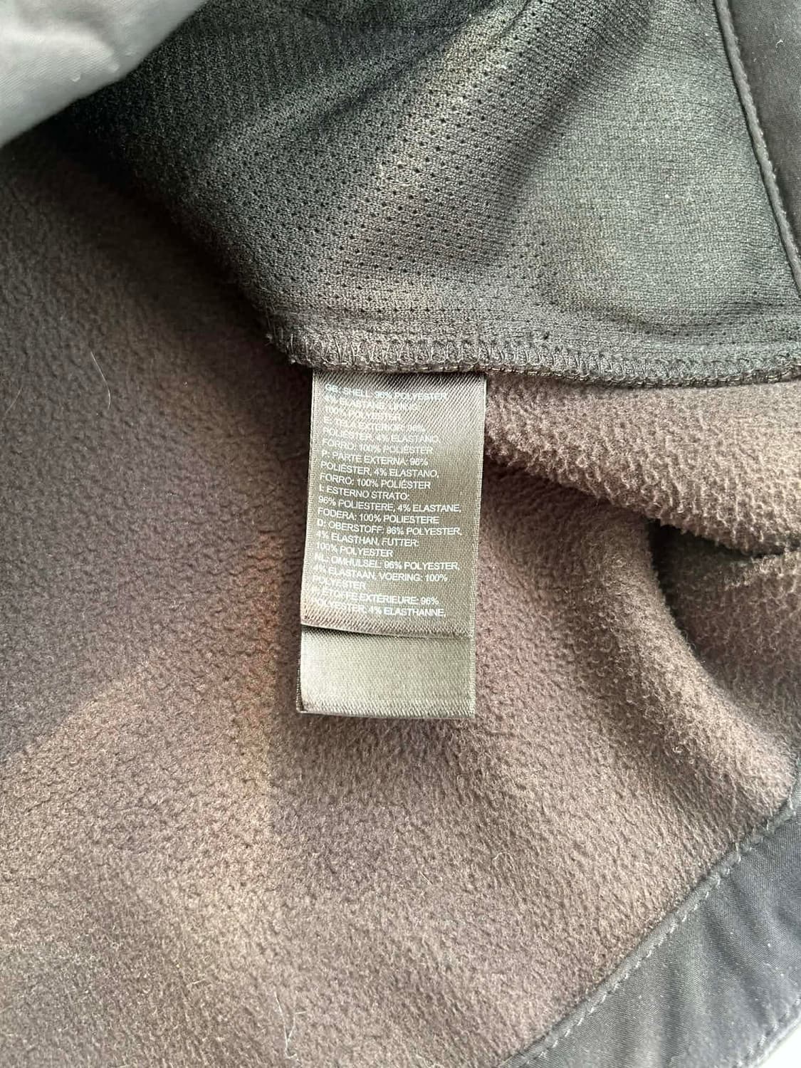 [M] 노스페이스 블랙 소프트쉘 집업 마운틴/러닝 자켓 상품이미지6