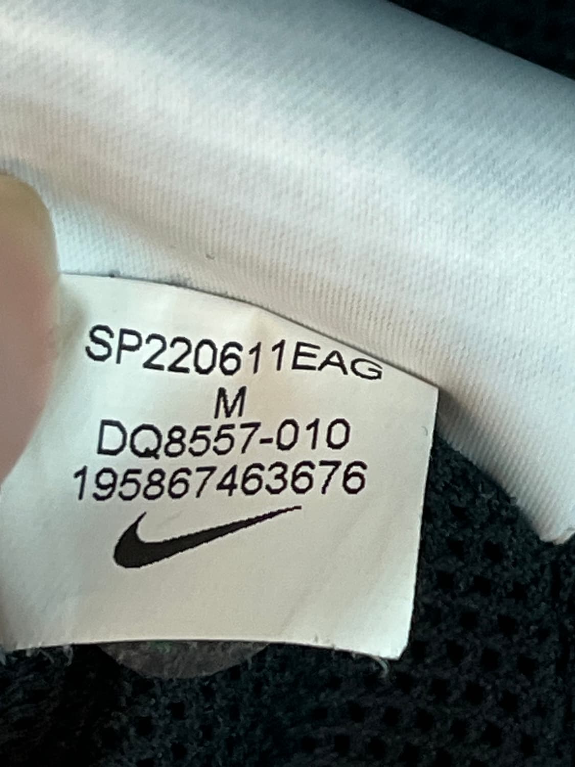 나이키 스우시 리펠 에센셜 바람막이 블랙 [M] 상품이미지7