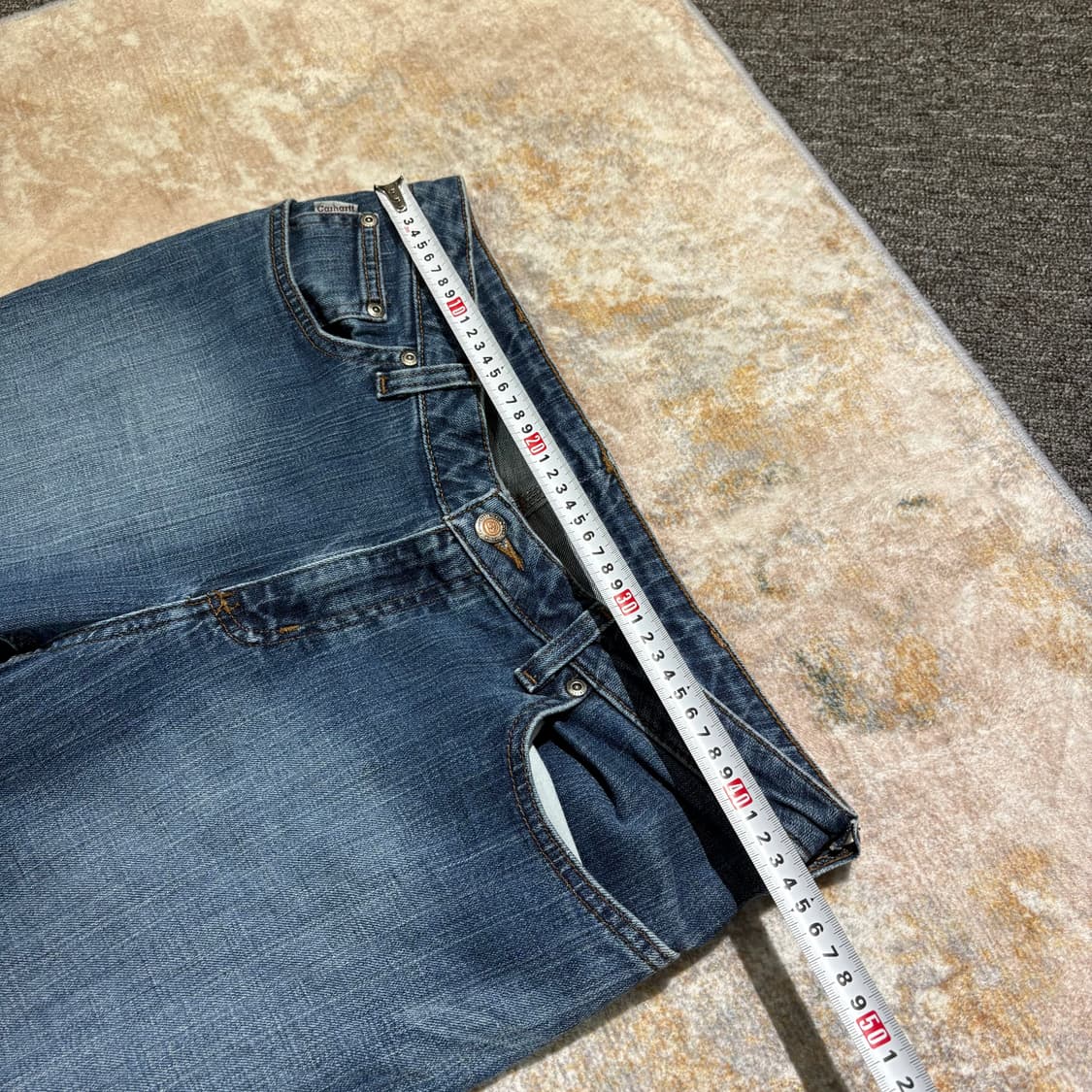 칼하트 빈티지 부츠컷 데님 청팬츠 상품이미지7