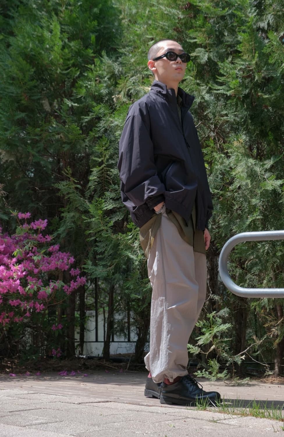 우루 도쿄 uru tokyo 나일론 팬츠 상품이미지2