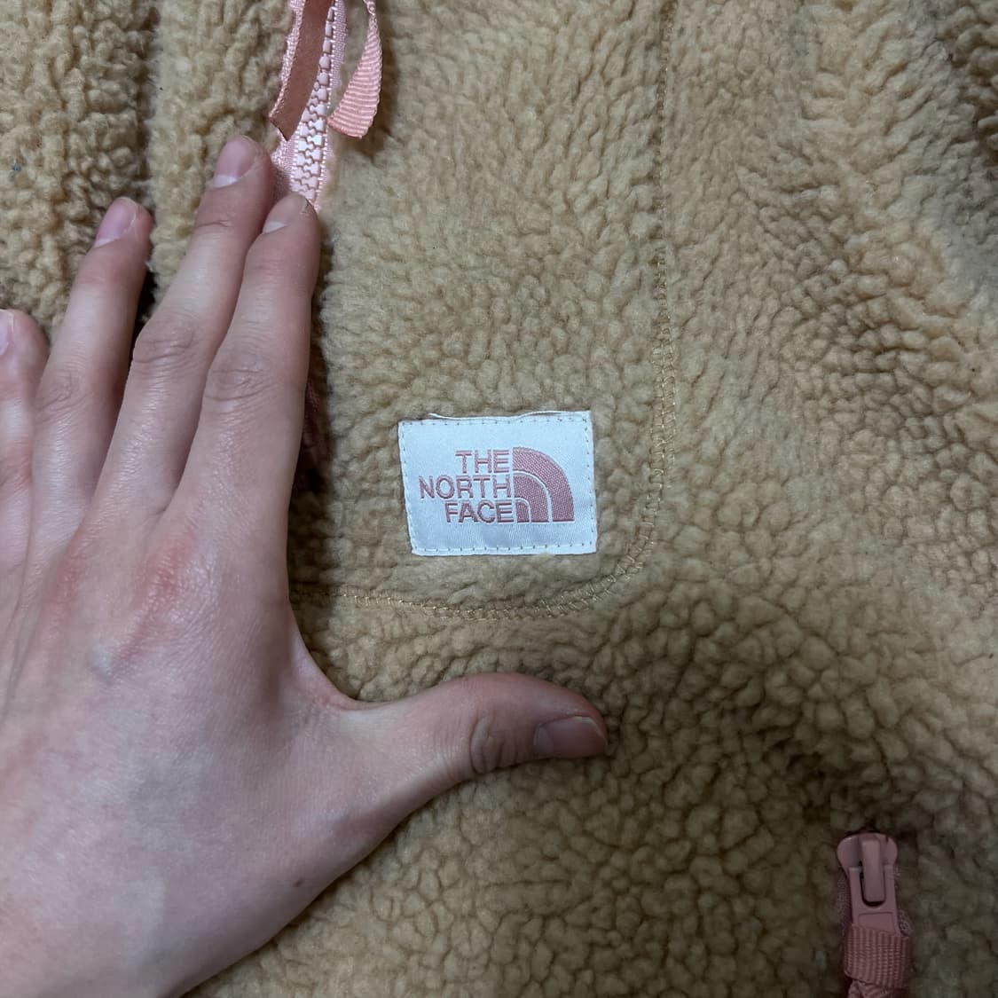 노스페이스 비베러 리버시블 후리스 패딩 S/90  상품이미지6