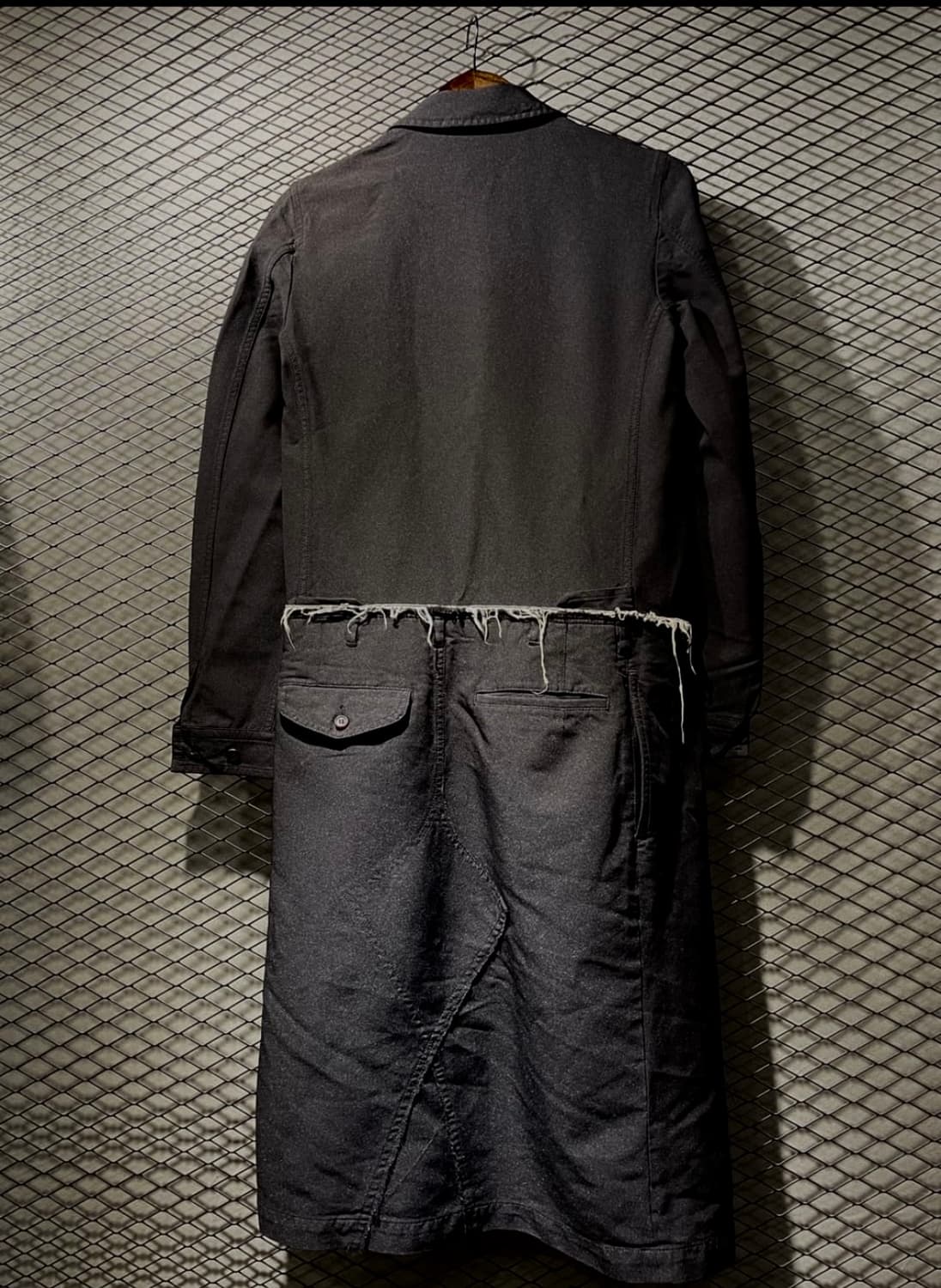 꼼데가르송 13AW 아카이브 축융 폴리 코트 상품이미지2