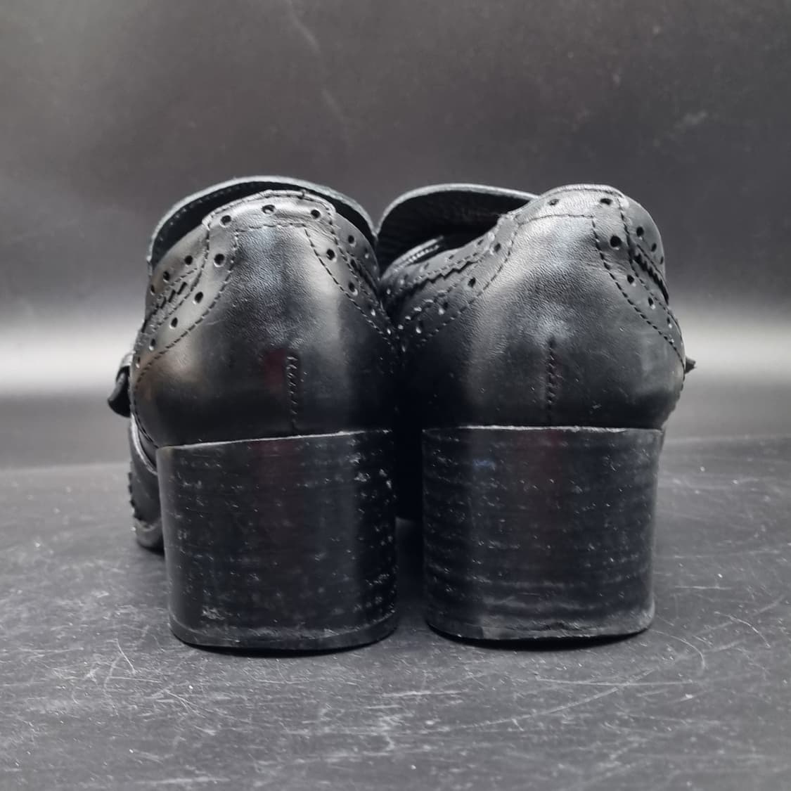 제옥스 옥스포드 구두36.5 235 굽5 상품이미지4