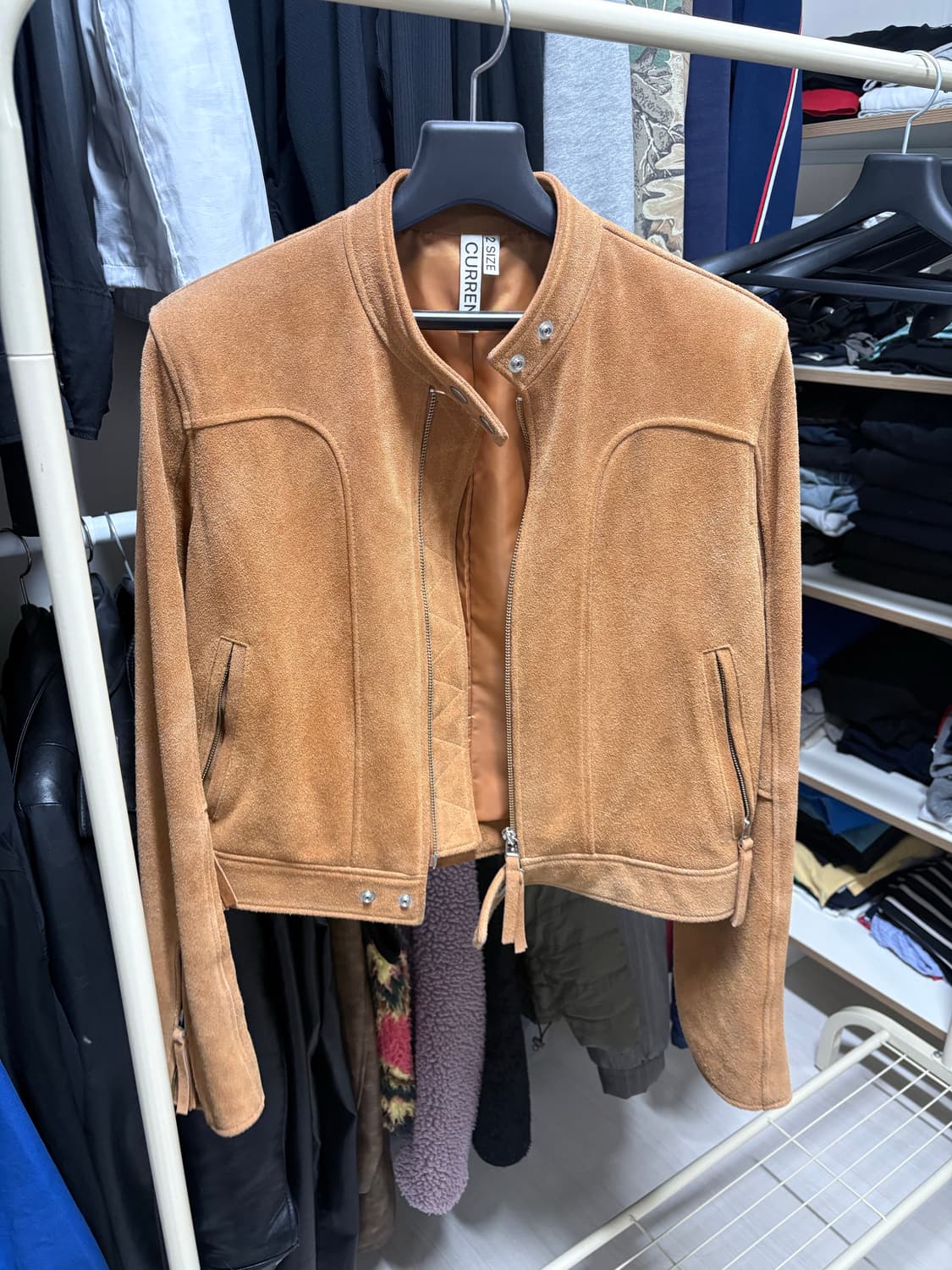 커렌트 스웨이드가죽자켓 상품이미지1