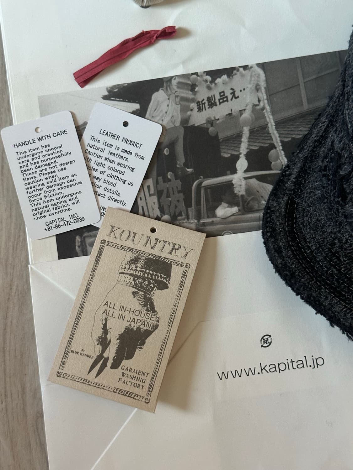 캐피탈 컨트리라인 보로 모자 판매 상품이미지3