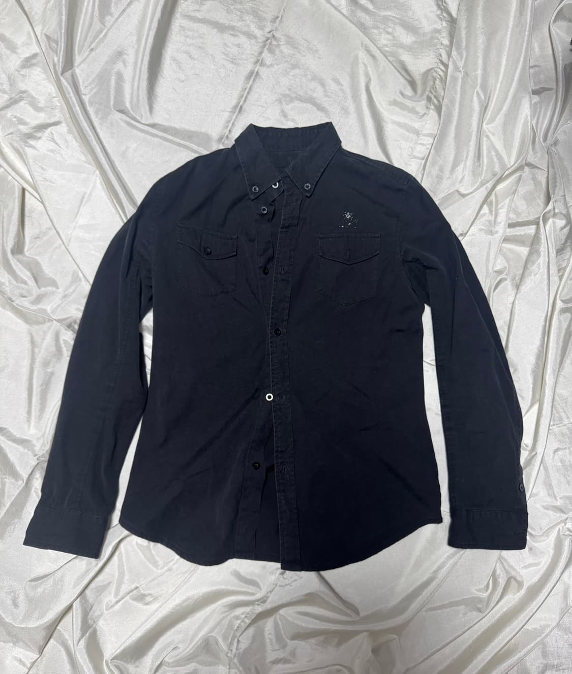 O0s Skull Printed Detail Shirt 상품이미지1