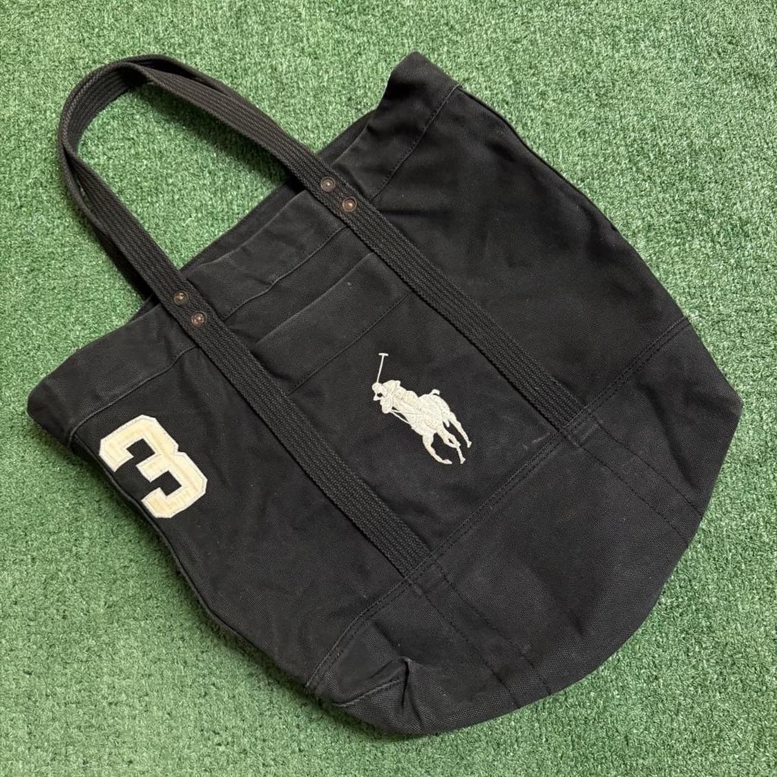 폴로 랄프로렌 빅 포니 캔버스 토트백 상품이미지1