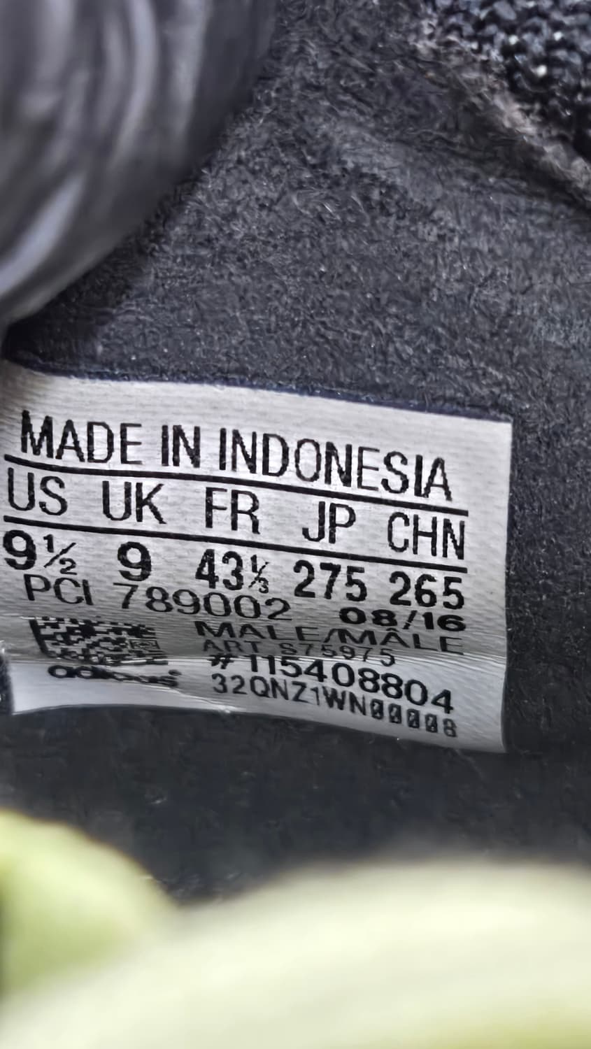 아디다스 275mm- 토션 ZX 플럭스 라임 그린 러닝화 상품이미지7