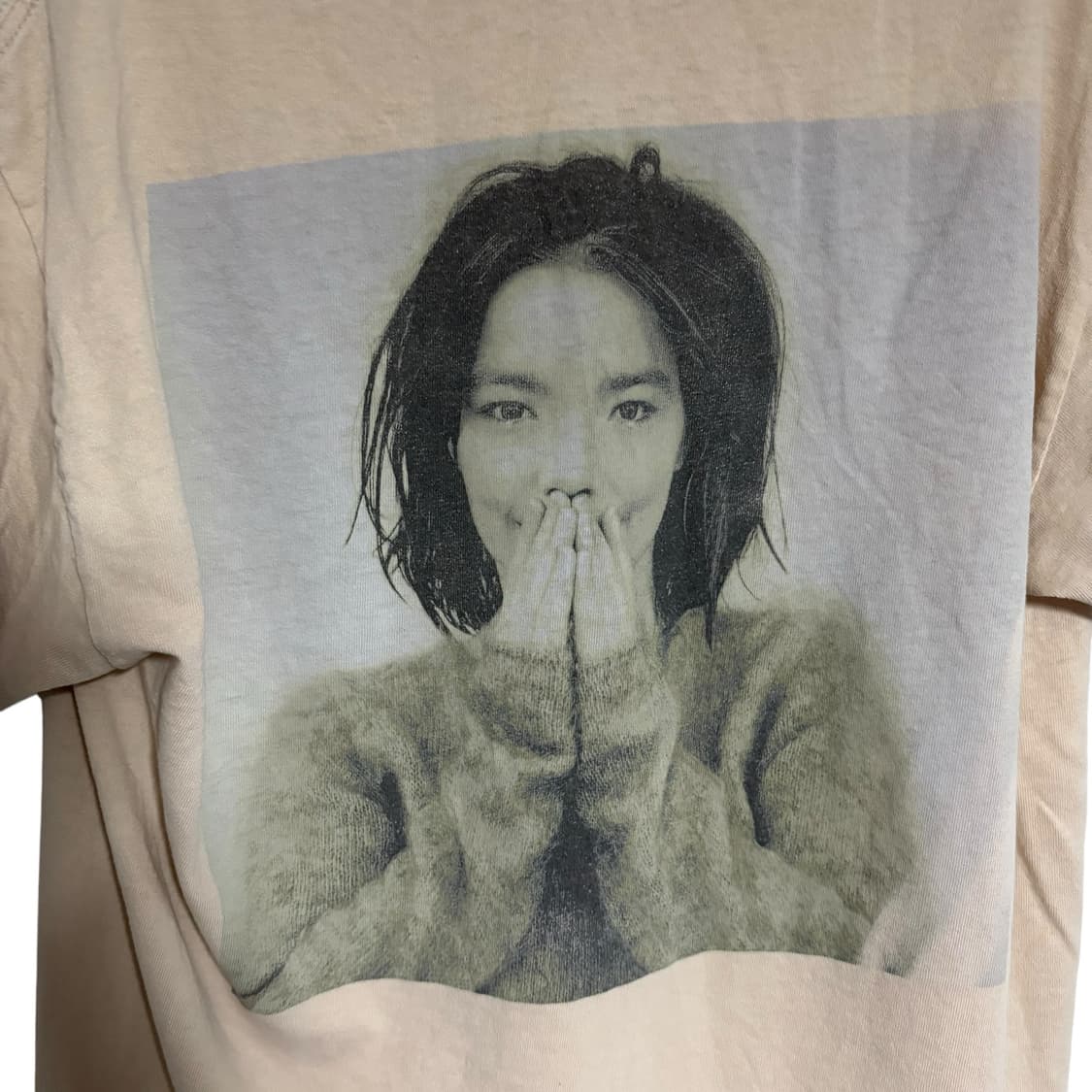 00s bjork deubt 비요크 빈티지 밴드티 M 상품이미지2
