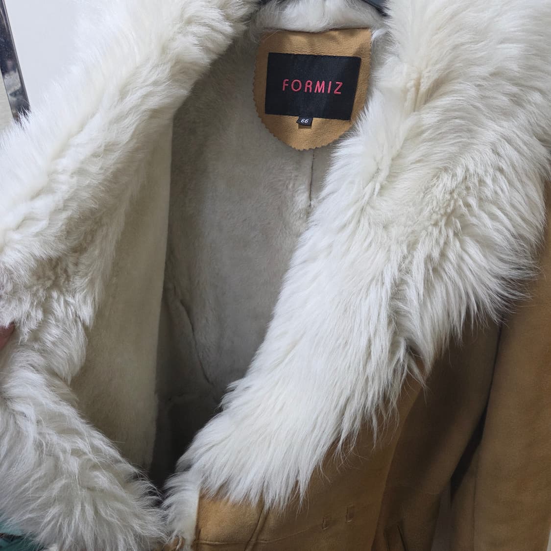 포미즈 시어링 롱 무스탕 상품이미지6