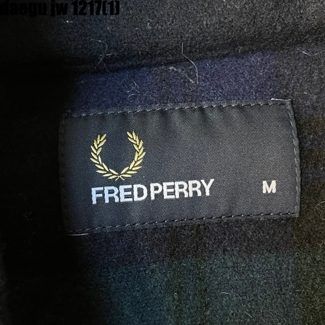 프레드페리 네이비 코트 상품이미지3