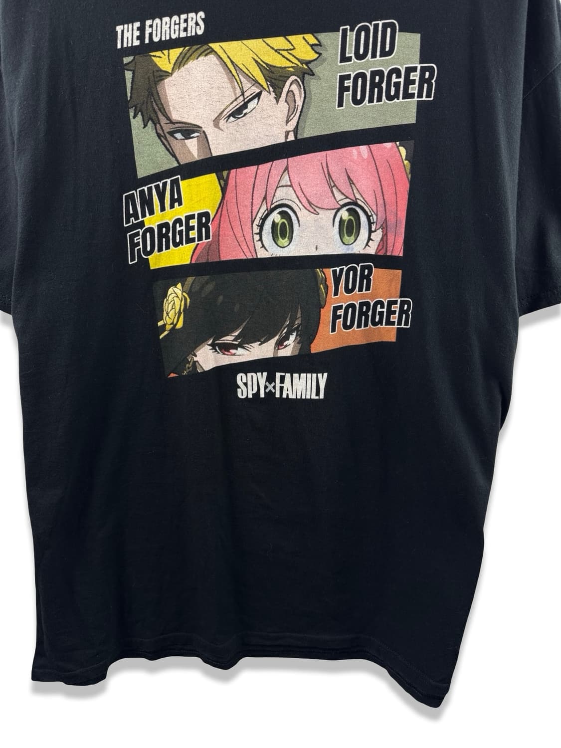 스파이패밀리 캐릭터즈 그래픽 반팔티셔츠2050 상품이미지5