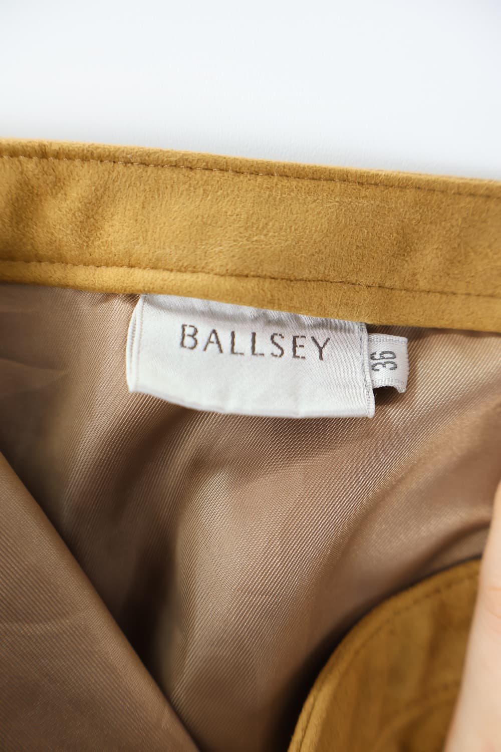 Ballsey Brown suede Long Skirts 상품이미지8