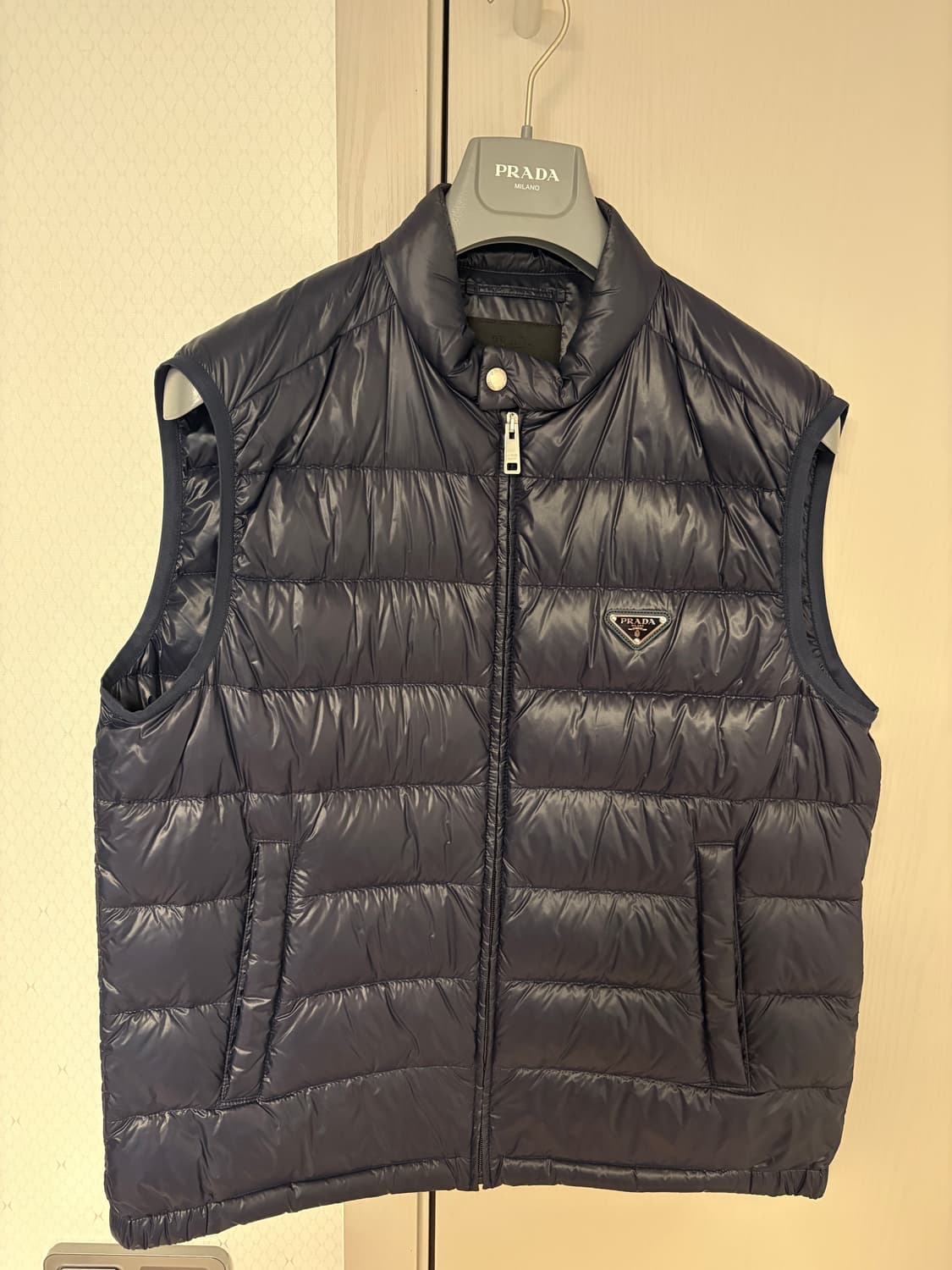 프라다 패딩 조끼 네이비(54) 상품이미지1