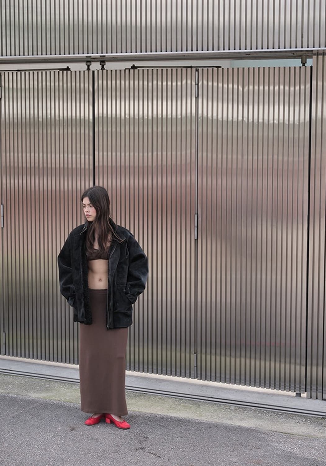 모링가 moringa HIGH NECK BUTTON JACKET  상품이미지3