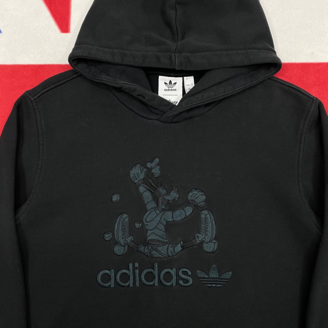 아디다스 디즈니 구피 후드티 S  상품이미지3