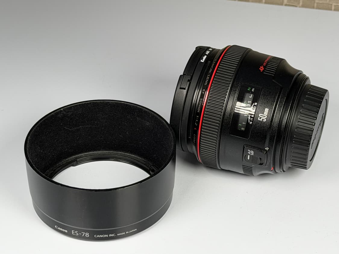 캐논 EF 50mm F1.2 L USM 렌즈, 오이만두 UF 시리얼 상품이미지1