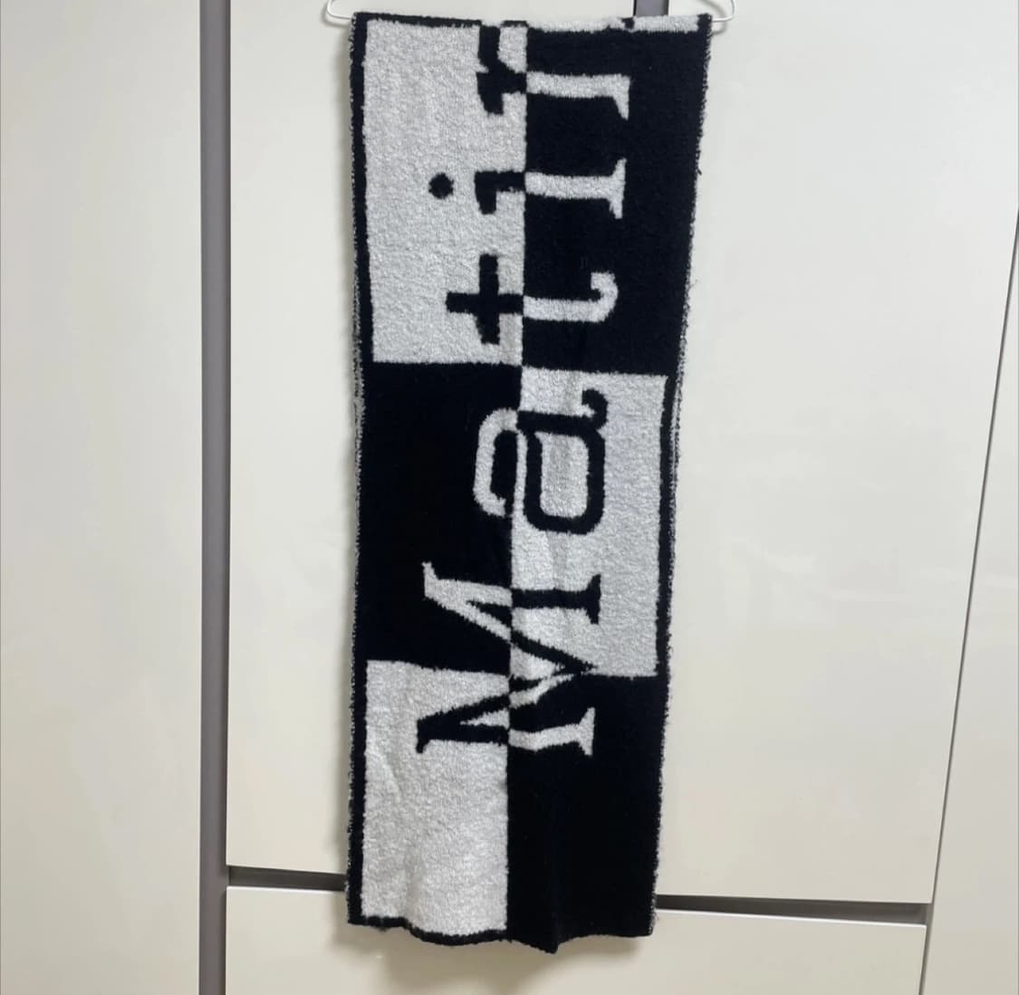 마뗑킴 체커보드 머플러 상품이미지2