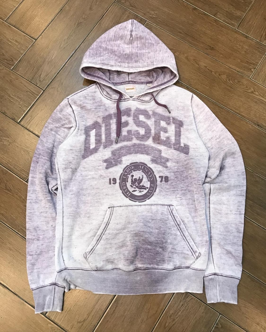 Diesel Washed Logo Hoodie 상품이미지7