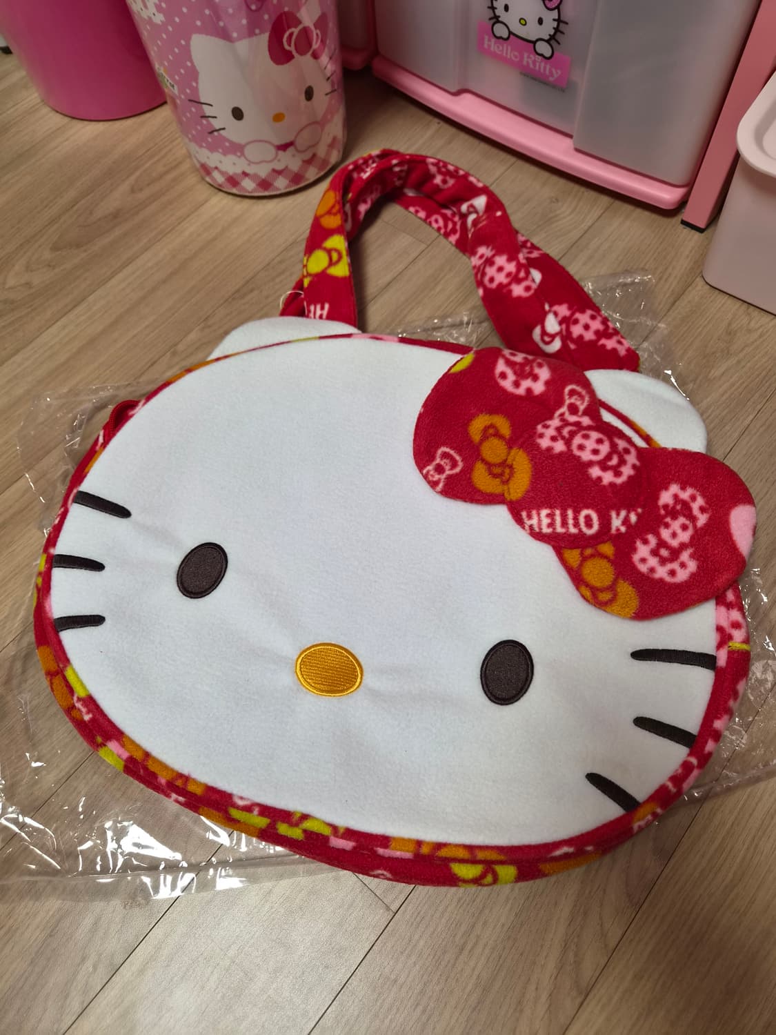 헬로키티 고전키티 빅 숄더백 상품이미지1