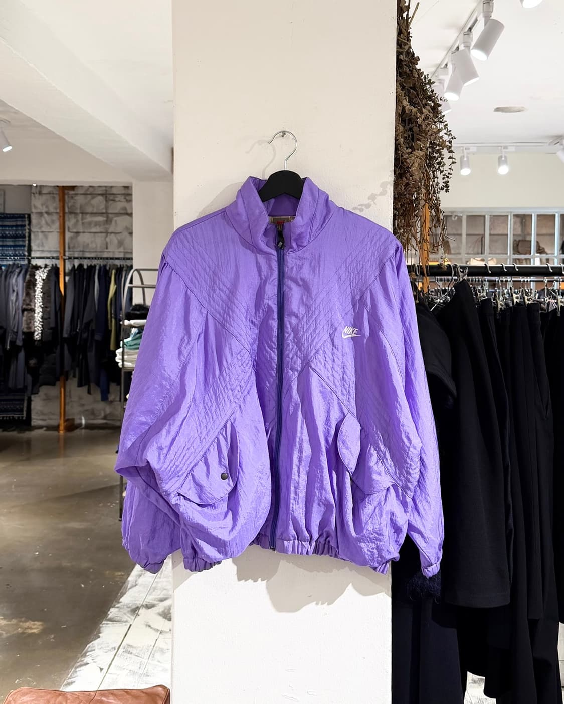 나이키 퍼플 윈드브레이커 자켓 상품이미지1