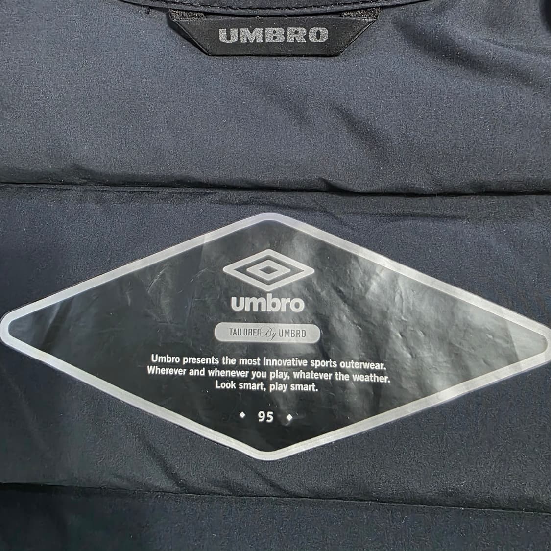 0753 UMBRO 엄브로 남성 95 거위솜털 경량 패딩 95 상품이미지8