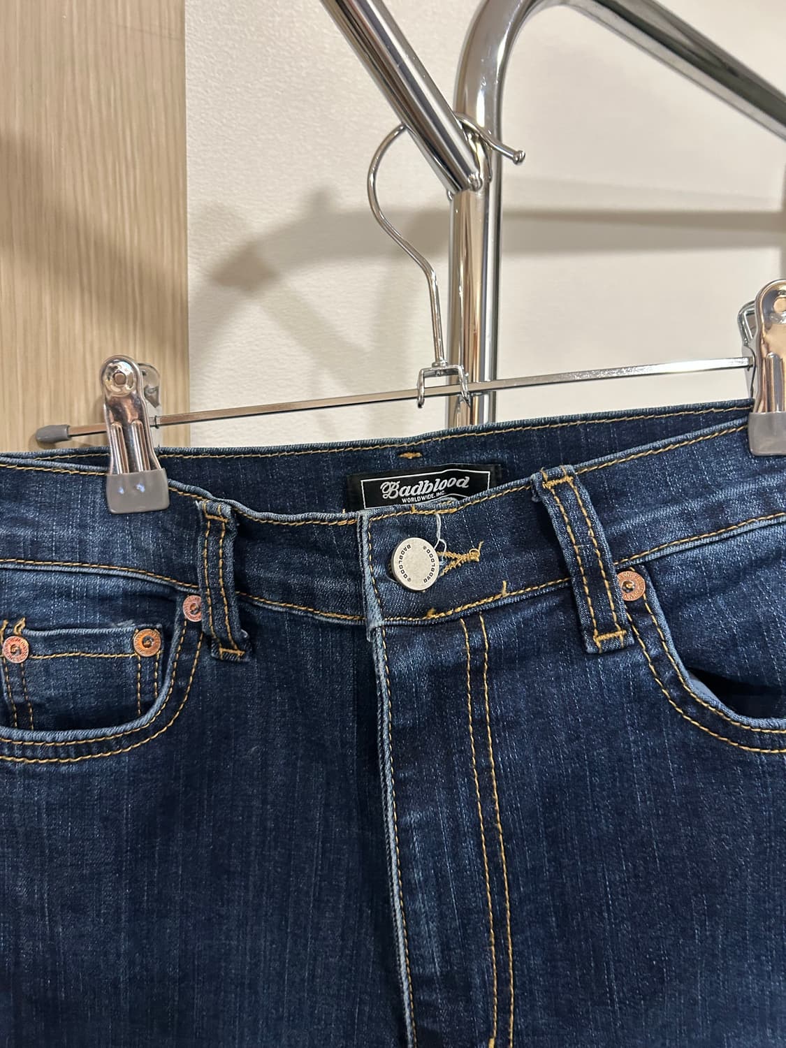 배드블러드 부츠컷 데님 팬츠 상품이미지5