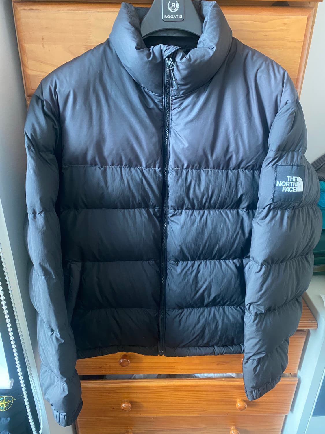 노스페이스 눕시패딩 1992 차콜 xxl 110 사이즈판매 교환가능  상품이미지1