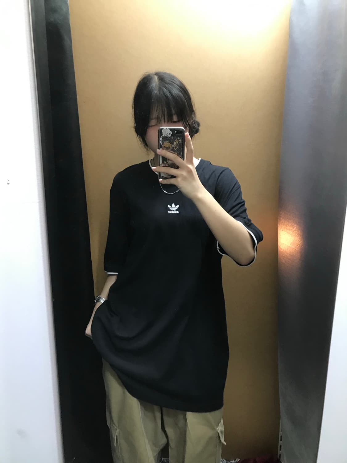 아디다스 오버핏 링거 반팔티 상품이미지3