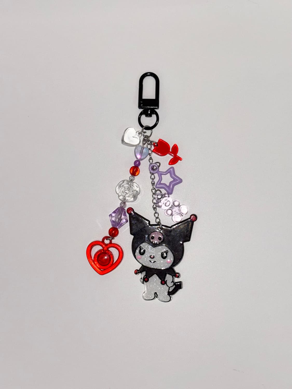 [@이벤트@] 산리오 핸드메이드 비즈 키링 쿠로미 키치 펑크 y2k 상품이미지2