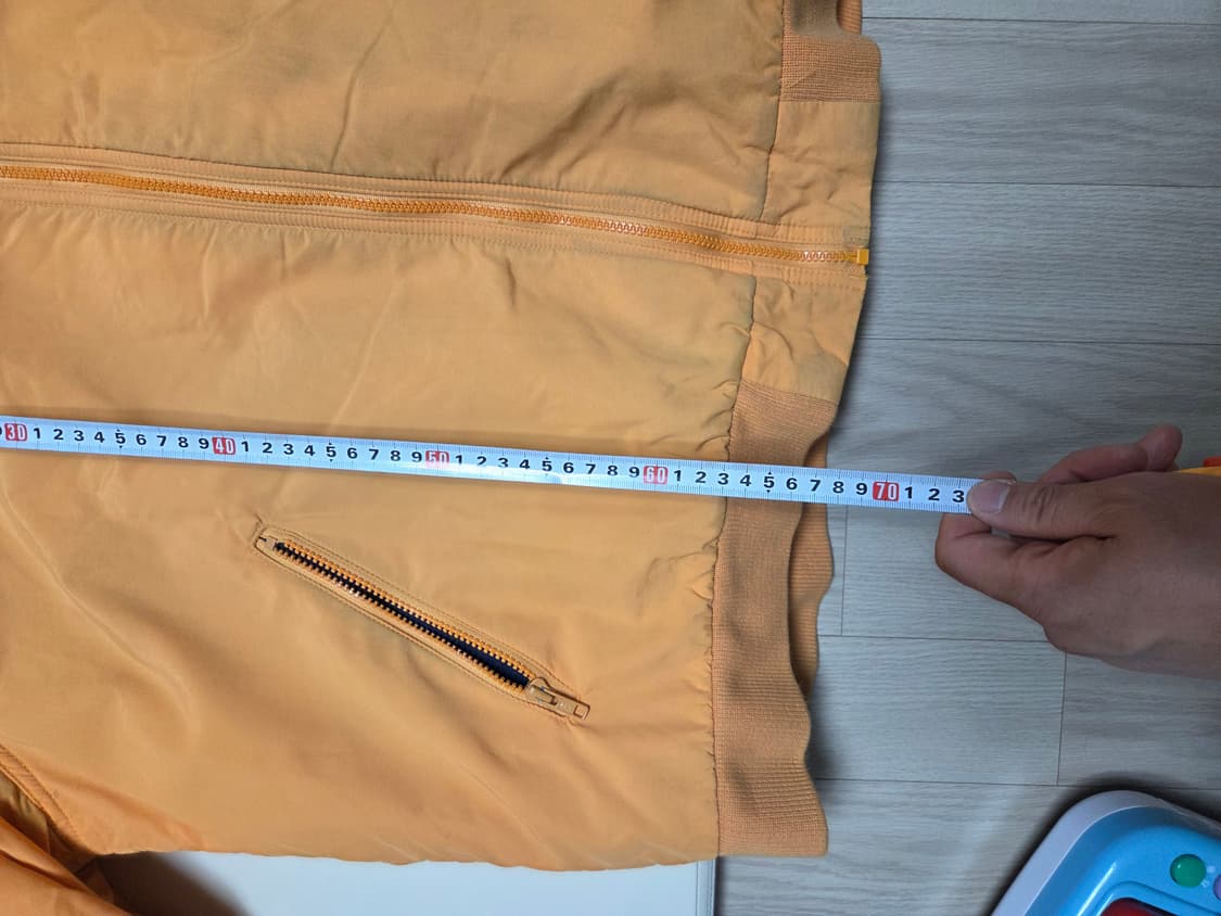 엘엘빈 웜업자켓 옐로우 실사이즈110 이종원 상품이미지4