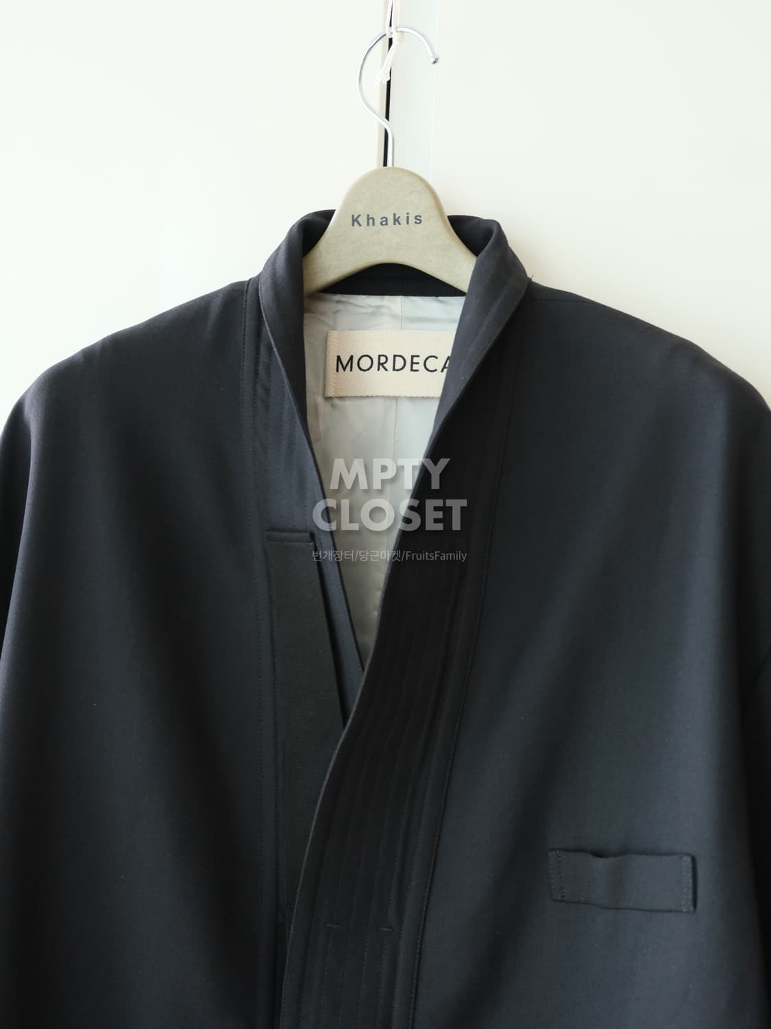 모데카이 Mordecai 울 기모노 블레이저 자켓 블랙 상품이미지10
