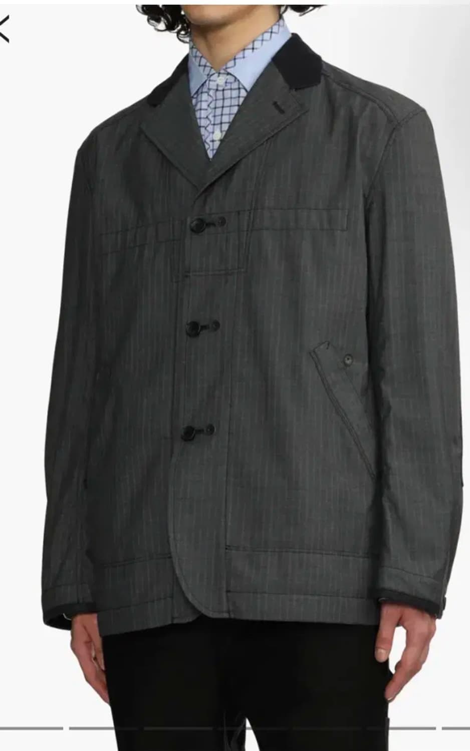 (m) 준야와타나베 버튼다운 블레이저 상품이미지3