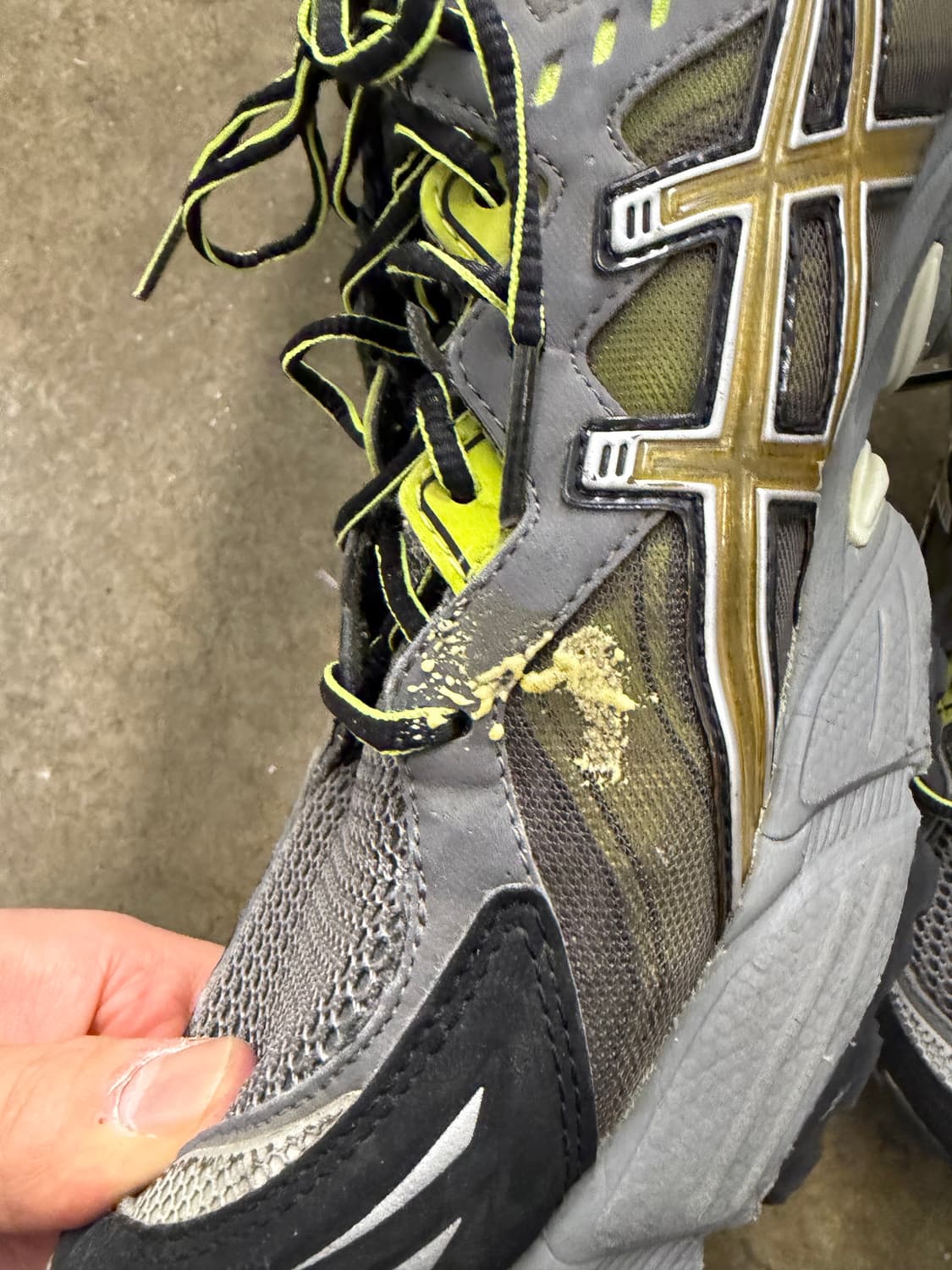 아식스 젤 트레일 센서 4 그레이 285 상품이미지3