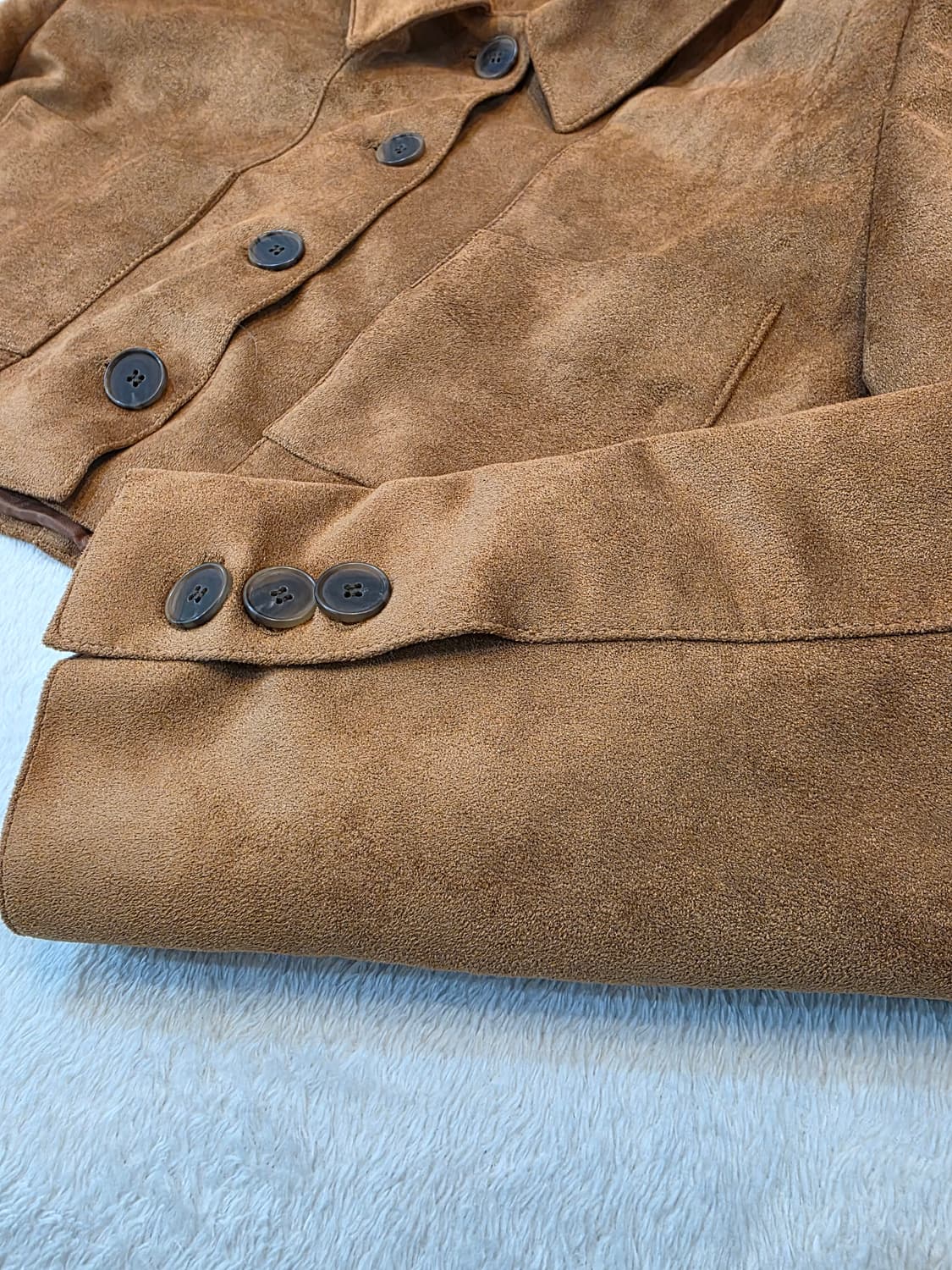 (여성) 벨벳 크롭 숏 자켓 상품이미지4