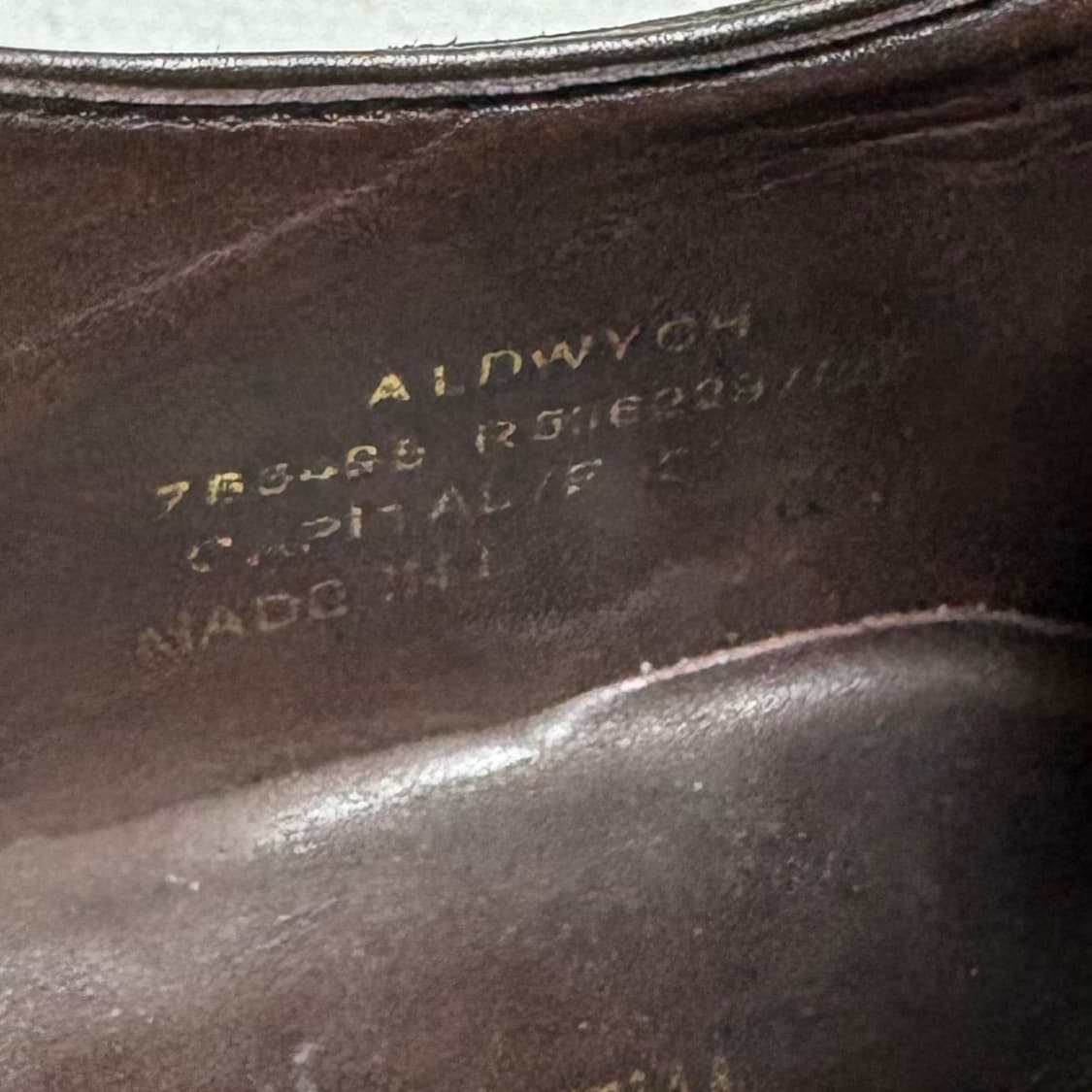 (7) Loake 로크 ALDWYCH 브라운 카프 옥스퍼드 슈즈 상품이미지9
