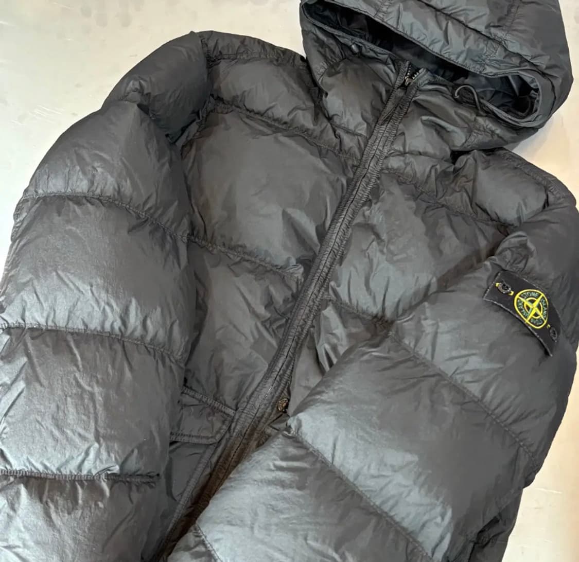 [정품] 스톤아일랜드 나일론 크링클랩스 롱패딩 XXl 상품이미지1